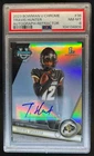 2023 Bowman University Chrome Travis Hunter Prospect Auto Refractor #/499 PSA 8
