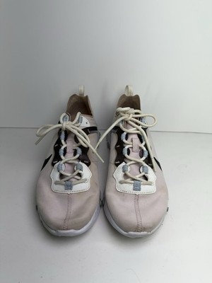 Nike React Element 55 Pale Pink Womens 9 Tennis Shoes Sneakers