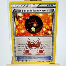 Team Magma Super Ball 31/34 🇫🇷 Pokemon Karte XY Double Danger