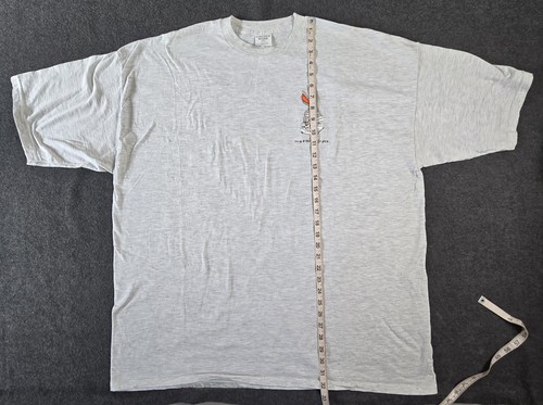 Vintage Bugs Bunny Shirt Mens 3XL Warner Bros Embroidered Cartoon 90s 1996 Tee - Picture 9 of 12