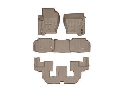 WeatherTech FloorLiner for 2013-2016 Land Rover Rover LR4 / Discovery 4 - Tan