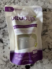 ULTUCUP copa menstrual cup LOW CERVIX reusable silicone ~ 12 hour wear SEALED