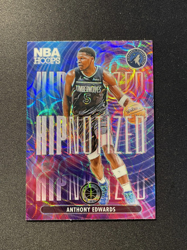 2023-24 Panini Premium Stock Hoops Hipnotized Anthony Edwards #13 NQ16