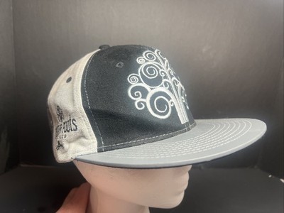Native Roots Colorado Suede Snapback Black and White Baseball Hat