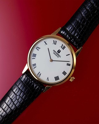 Universal Geneve Vintage NOS Ultra-Thin Manul-Wind Wristwatch