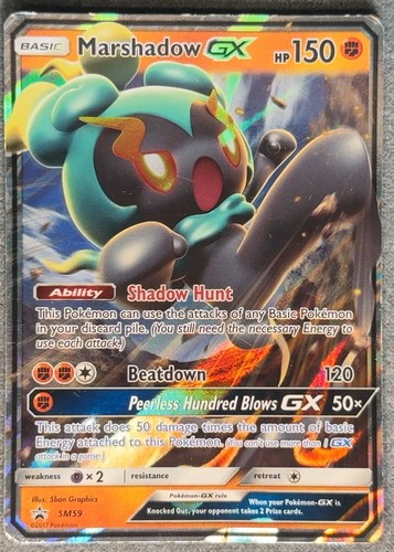 Marshadow-GX SM59/-- SM Black Star Promos Promo DMG