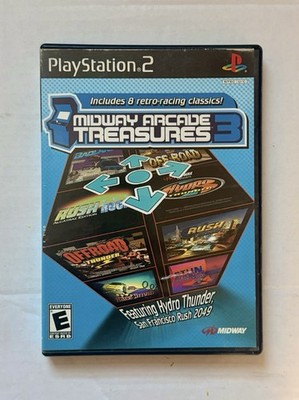 Midway Arcade Treasures 3 PS2 PlayStation 2 CIB W/ Reg Card Tested Working