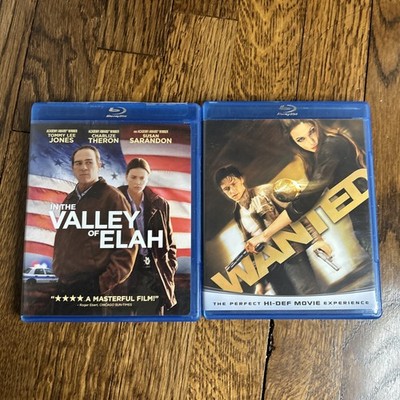 Wanted/In the Valley of Elah- Blu-ray  Lot-See Des for shipping deals