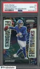 2025 Panini Prizm Fireworks Silver Prizm #6 Jaxson Dart Giants RC Rookie PSA 10
