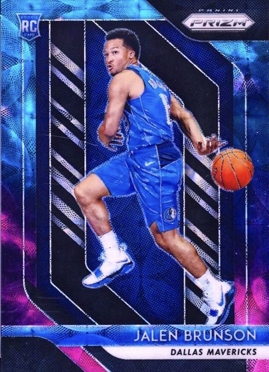 MAGNET 🧲 OF 2018-19 Panini Prizm - Jalen Brunson #250 (RC) 1/1