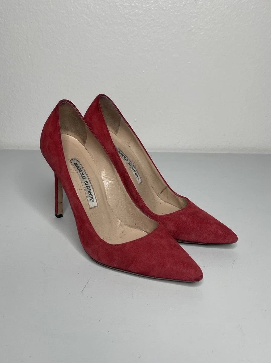 Manolo Blahnik BB Suede Heels for Women for sale | eBay