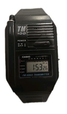 Casio Tm-100 Transmitter 661 Collectible Original 1980s Retro JPN