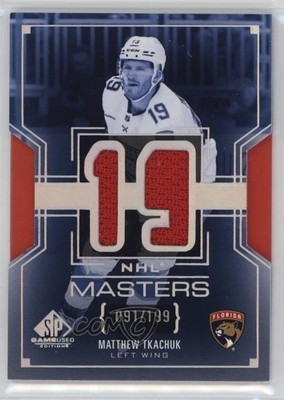 2025-26 SP Game Used Edition NHL Masters Jersey /199 Matthew Tkachuk #NM-12 1t8r