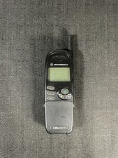 Vtg G520 Motorola Voicestream 92303 92303XWXSA Black Cellular Phone - Untested