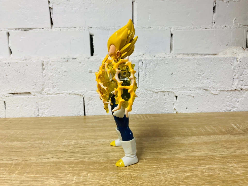 Figura de acción Power Booster Super Saiyan Vegeta 2008 Bandai DBZ Dragon Ball Z Foto 4 de 4