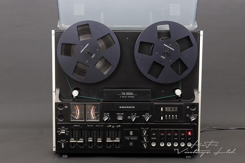 Grundig TS1000 Stereo Reel to Reel Tape Recorder  original spools HiFi Vintage