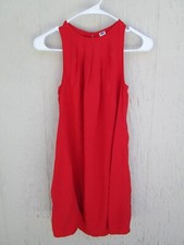 OLD NAVY Women's Junior Red Dress  XS Petite ~15.5"Chest~ 30"Length
