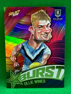 2022 STARBURST PAINT AFL Cards pick your card