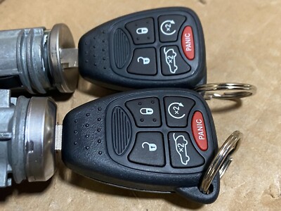 2008 2009 Chrysler Aspen Ignition & Left Door Lock Cylinder w