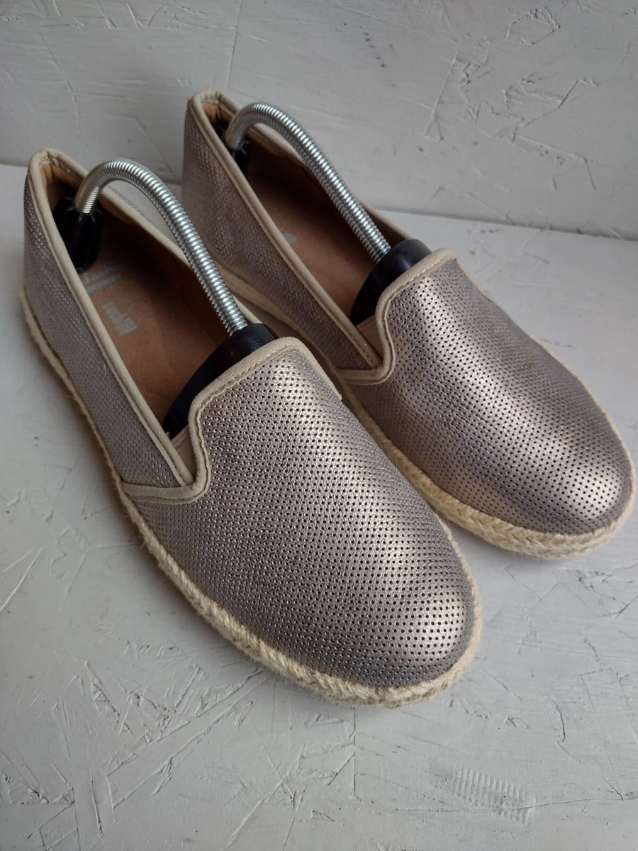 Clarks espadrille best sale flats
