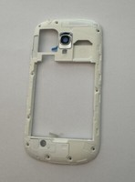 Samsung Galaxy S3 Mini Gt-I8190 GehäUse Cover Rahmen Kamera Linse, Weiß