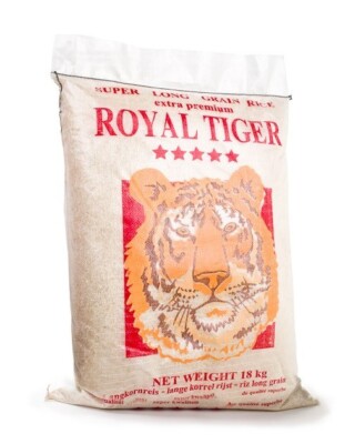 [ 18kg ] ROYAL TIGER Langkornreis Long Grain Rice extra premium KV