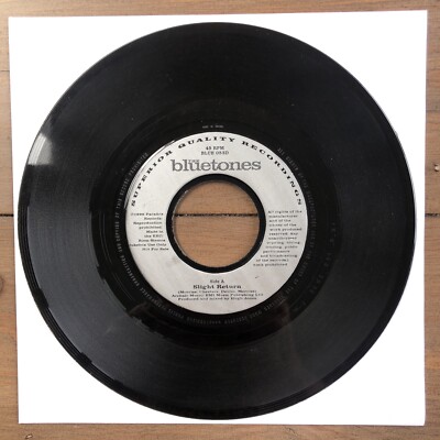 The Bluetones Slight Return 7  Vinky BLUE 053D VG