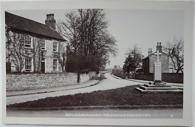 Goldsborough, bei Knaresborough, North Yorkshire, W Bramley. Nr. 9. Echtfoto.