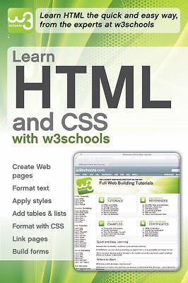 Learn HTML and CSS with w3schools by W3schools