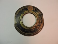 Antique 1800's No.3 Large Format Camera Brass Lens Threaded Flange Holder 50mm