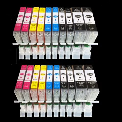20 drucker Patrone für Canon PIXMA TS5050 TS5051 TS5053 TS5055 TS6050 TS6051 - Bild 1 von 3