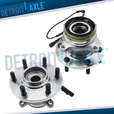 4WD Pair Front Wheel Bearings and Hubs Assembly for 2016 - 2024 Nissan Titan XD