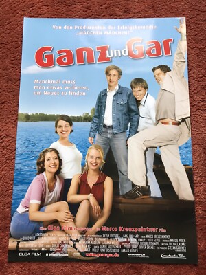Ganz und Gar Kinoplakat Poster A1, David Rott, Diana Amft, Maggie Peren