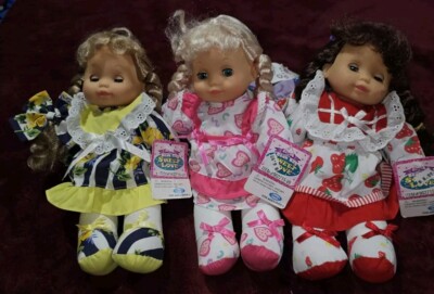 Honk Kong City Toys Bean Bag Sweet Love Dolls Lot of 3