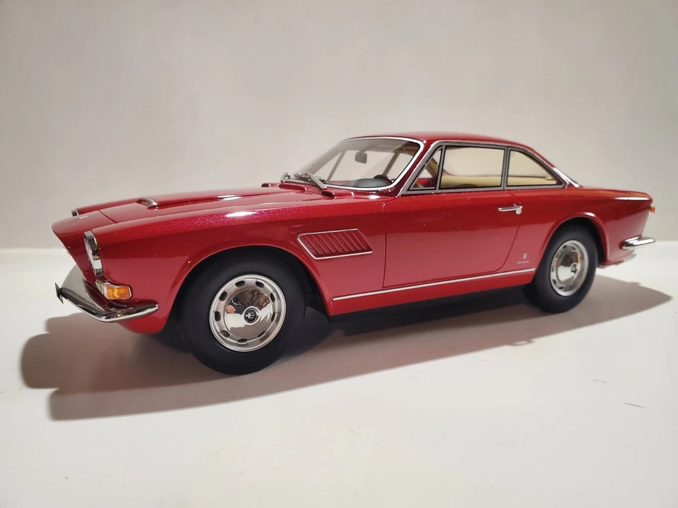 BOS Models 1966 Maserati Sebring Series II 3500 GT 1:18 Resin Car LE 1000 Red - Image 2 of 4