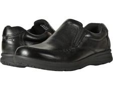Nunn Bush Z5331 Cam Moc Toe Slip-On Black Shoes Men's Size 8.5