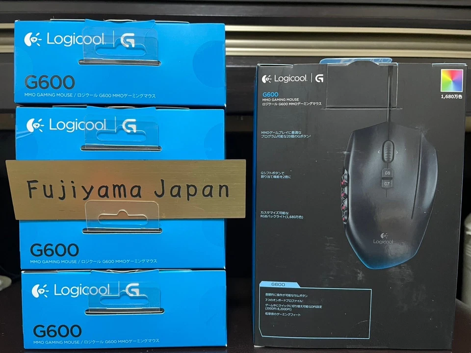 Logitech Logicool G600t MMO Computer mouse Button 20 FF XIV G600 Plastic - Image 3 of 4