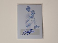 Evan Blanco 2021 Leaf Perfect Game National Showcase Yellow Printing Plate