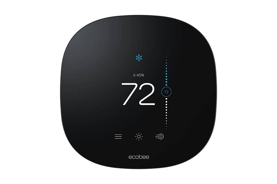 Ecobee3 Lite WiFi Smart Thermostat - Black