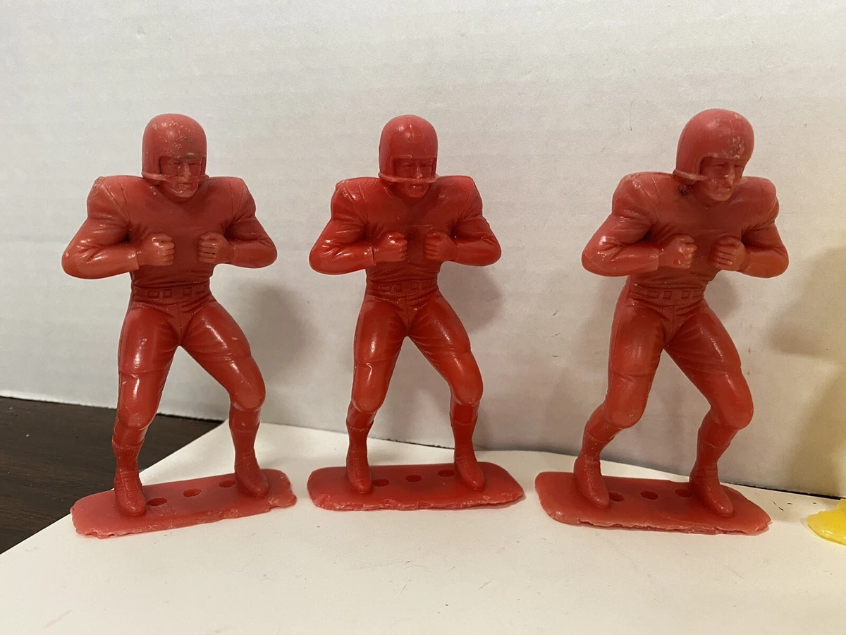 Plastic football sale figures