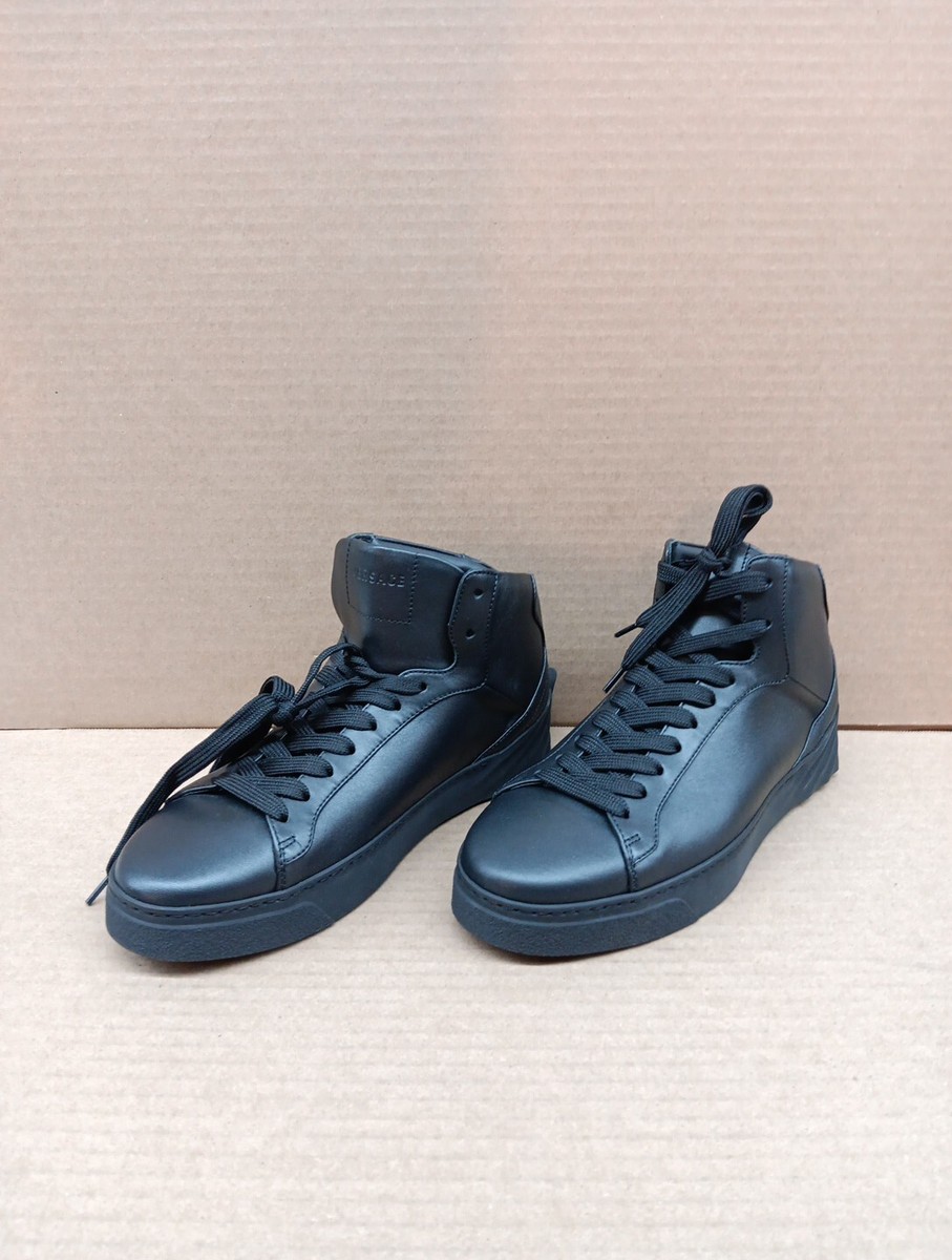 Versace Sneaker Medusa On Back- Nero- Size 39- DSU6702 | eBay