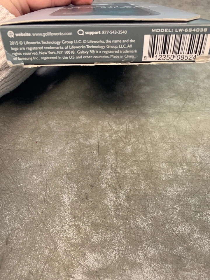 Nuevo Estuche Rígido Negro Lifeworks Bodyguard Galaxy S6 Protección Aluminio Añadida Foto 3 de 4