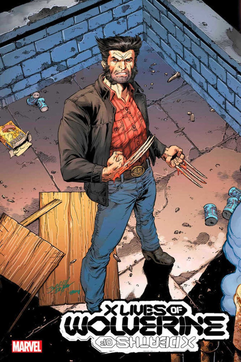 X Lives Of Wolverine #4 Bagley Trading Card Variant Marvel Comic