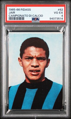 1965-66 FIDASS CAMPIONATO DI CALCIO#62 JAIR PSA 4 | eBay