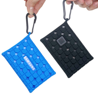 SSD Sleeve Skin Hard Disk Drive Protective Cover Silicone Case For Samsung  T7 UK