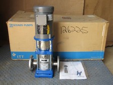 GOULDS 1/2HP 3500RPM 360PSI 1SVB1C5B0 DUAL STAGE VETICAL PUMP  MOTOR NEW IN BOX
