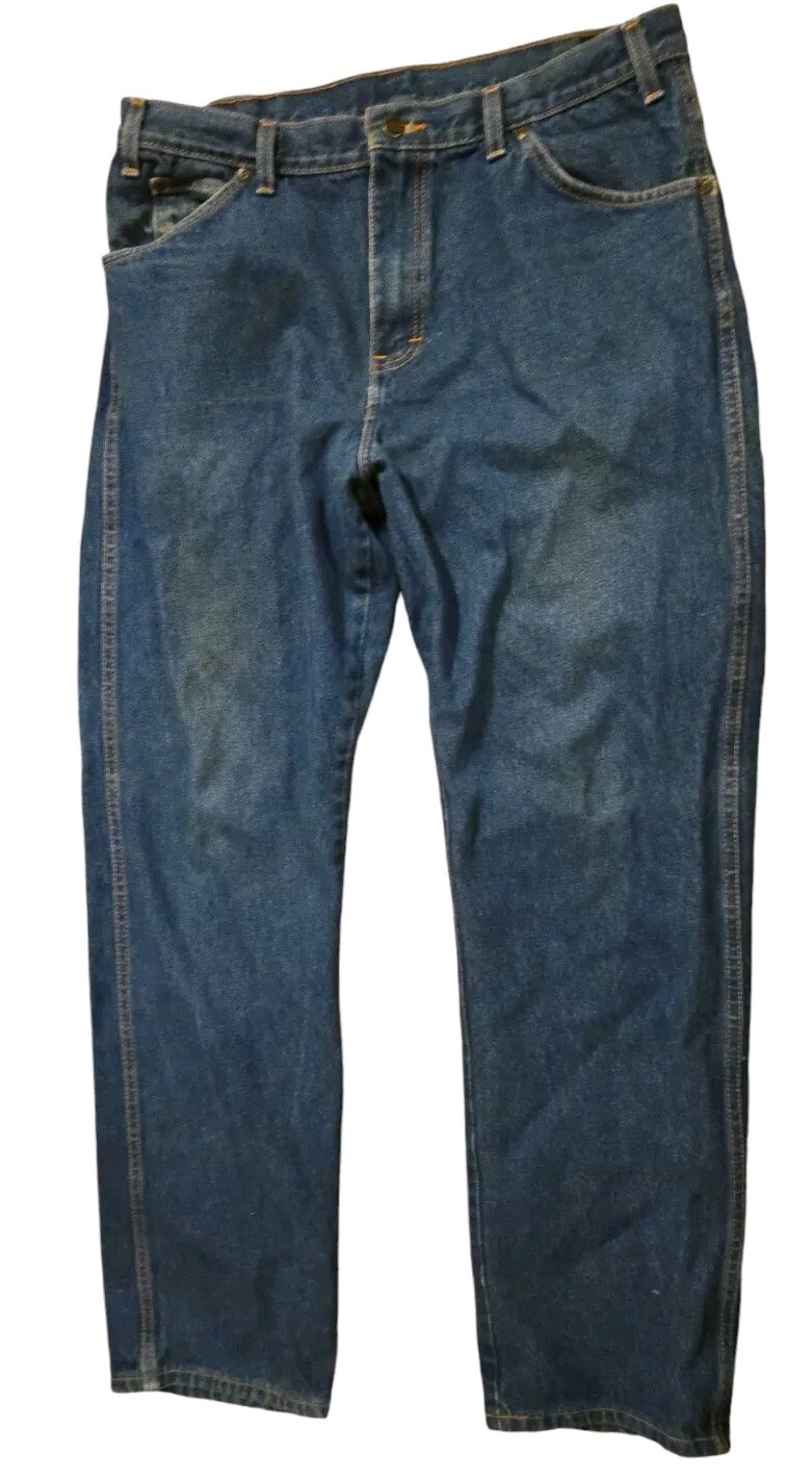 Dickies Carpenter Men’s Loose Fit Blue Jeans 36x34 Y2K Baggy Style