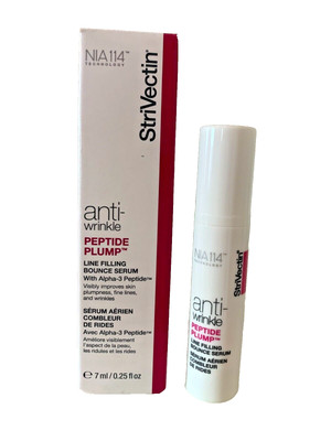 StriVectin Anti-Wrinkle Peptide Plump Line Filling Bounce Serum .25oz/7mL NIB