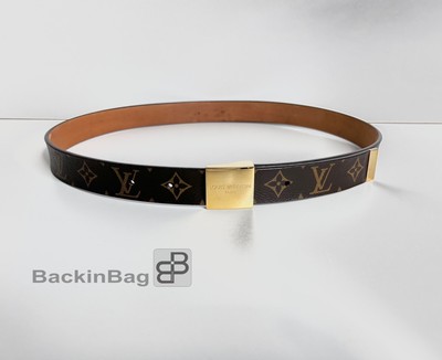 Authentic Vintage LOUIS VUITTON Belt Authentic Louis Vuitton Monogram Belt - Size 80 | eBay main image 4