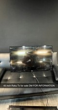 Onn, 43”, Roku Tv, Brand New ( Never Opened In The Box), Black,